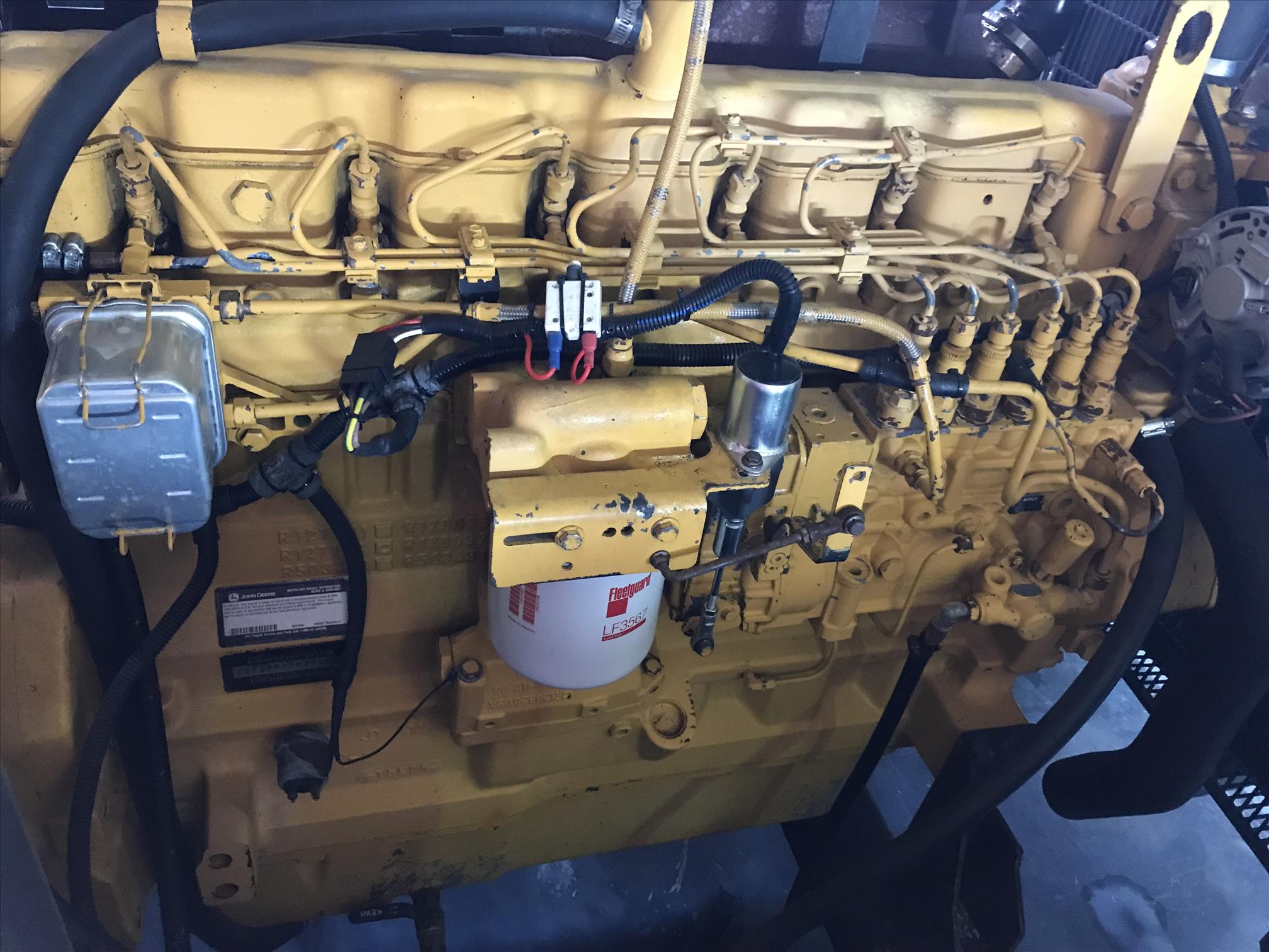 Aksa AJD 275 kVA, John Deere Motor, 2006 Model, 522 Saatte, Kabinsiz, Otomatik, Transfer Panosuz